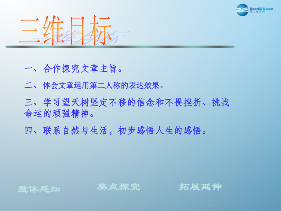 鄂教初中语文七上《望天树》(四).ppt_第2页