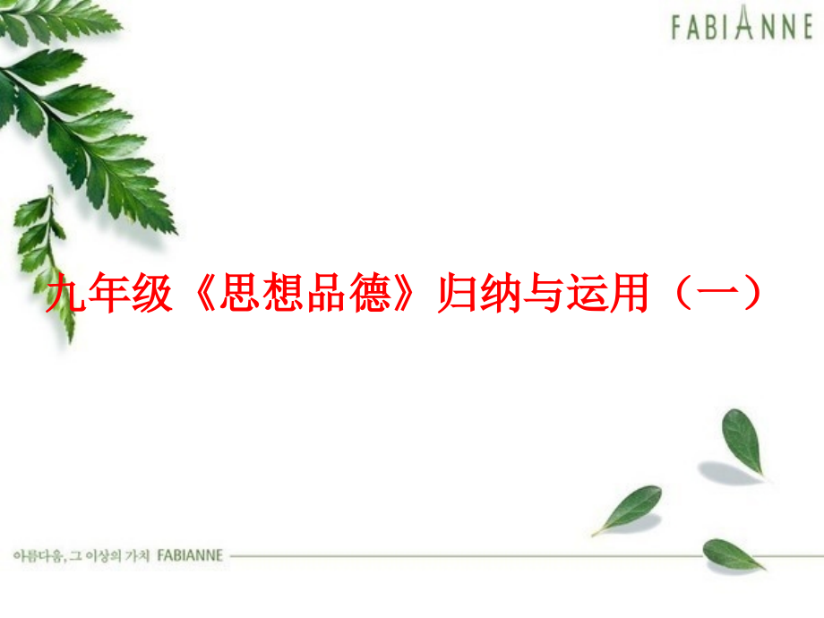初三政治复习课.ppt_第1页