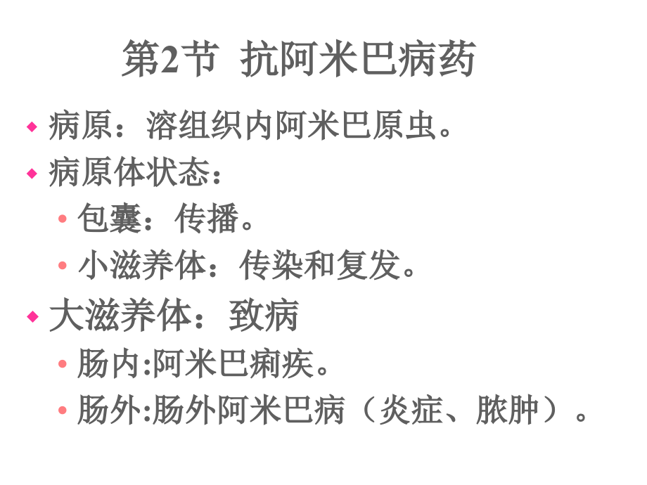 [所有分类]抗阿米巴虫驱肠虫药.ppt_第1页