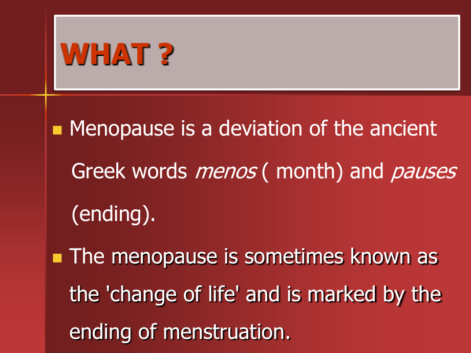 HOMONEREPLACEMENTTHERAPY(HRT)：激素替代疗法(HRT).ppt_第2页