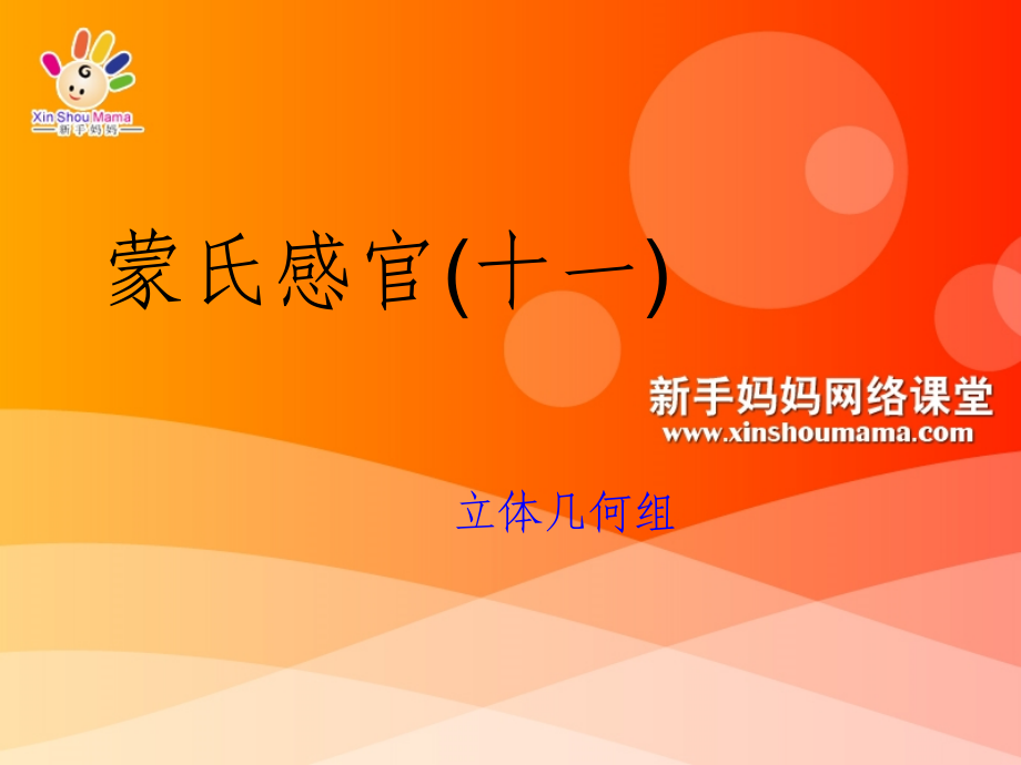 蒙氏感官（十一）.ppt_第1页