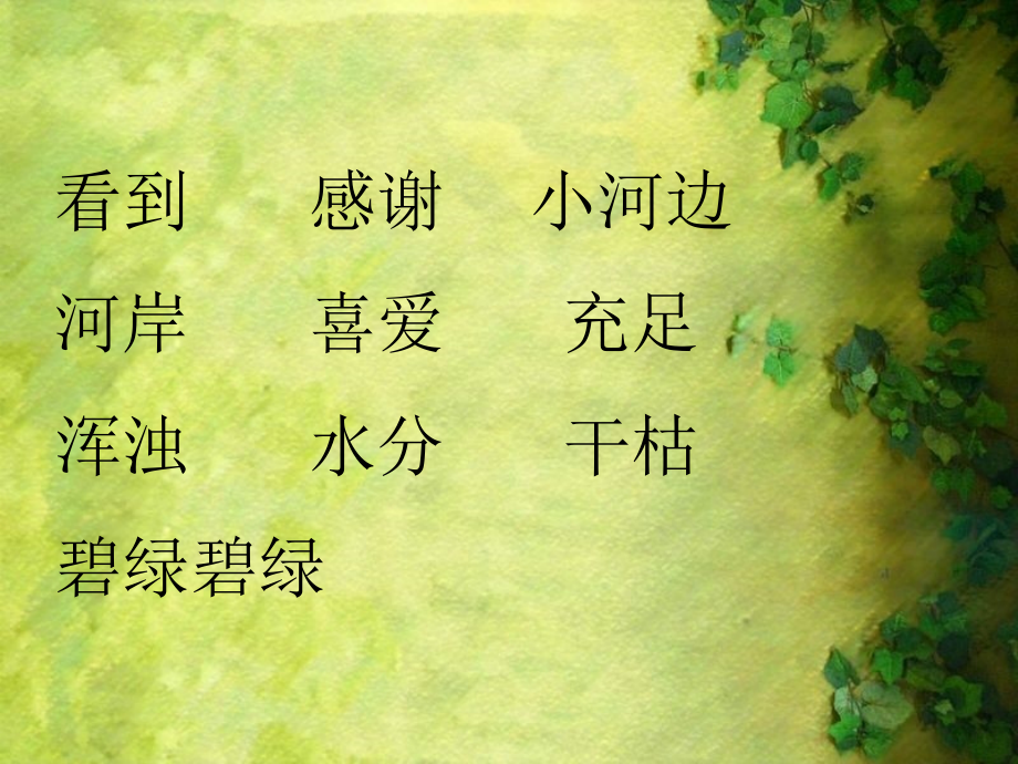 小河与青草.ppt_第2页
