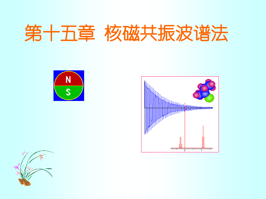 5版武汉大学分析化学第十五章-核磁共振波谱法课件.ppt_第1页