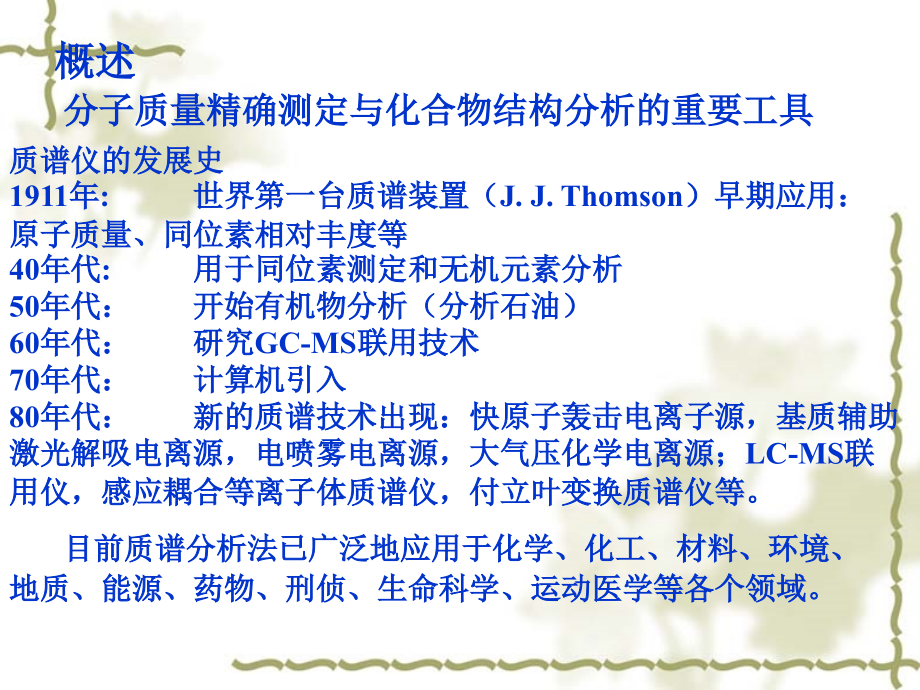 质谱法MassSpetrometry (MS)_83页.ppt_第2页