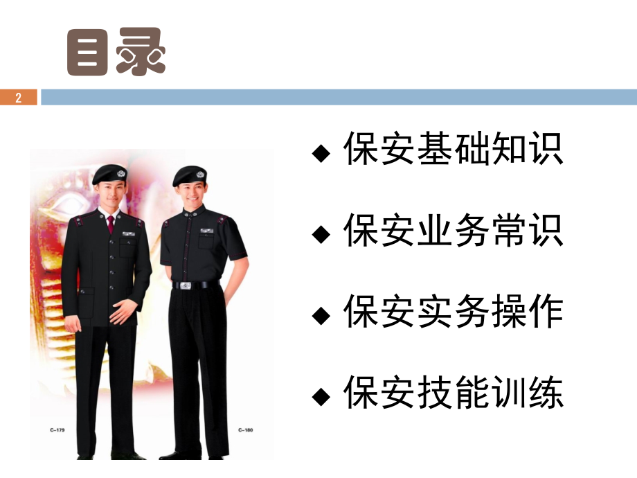 保安员职业技能培训.ppt_第2页