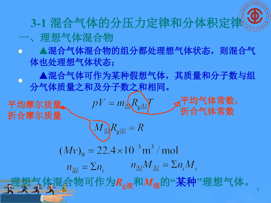 理想气体混合物及湿空气.pptx_第1页