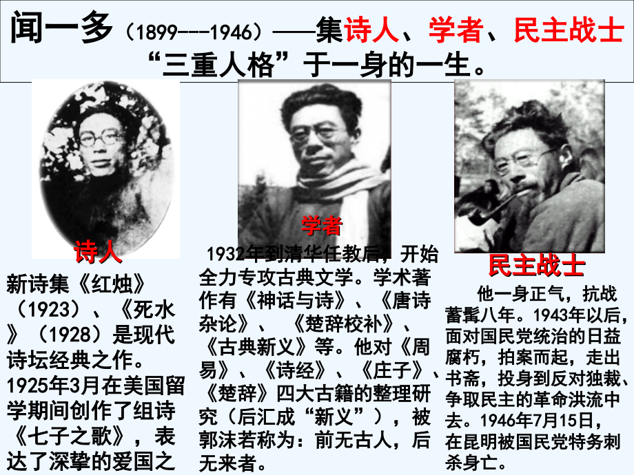 (部编)初中语文人教七年级下册闻一多先生的做和说.ppt_第1页