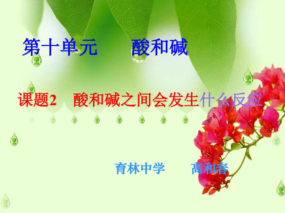 酸和碱之间会发生什么反应(化学课件).ppt_第1页