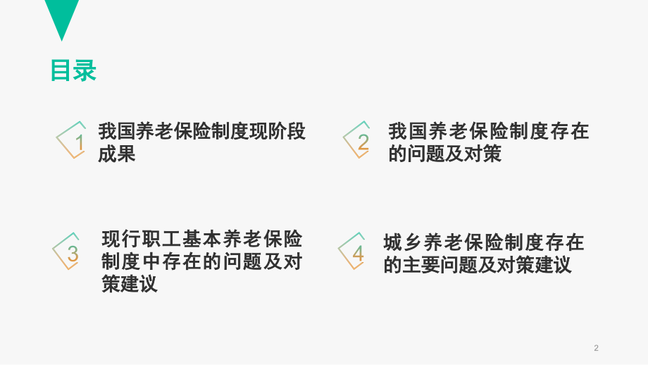 我国养老保险制度存在的问题及对策.pptx_第2页