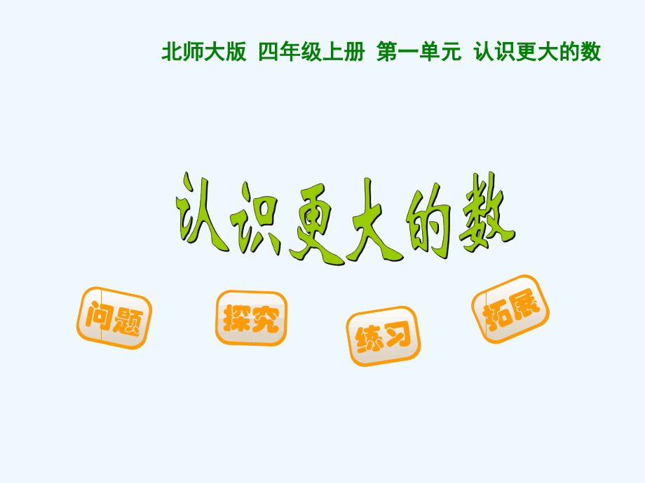 小学数学北师大四年级认识更大的数(通用).ppt_第1页