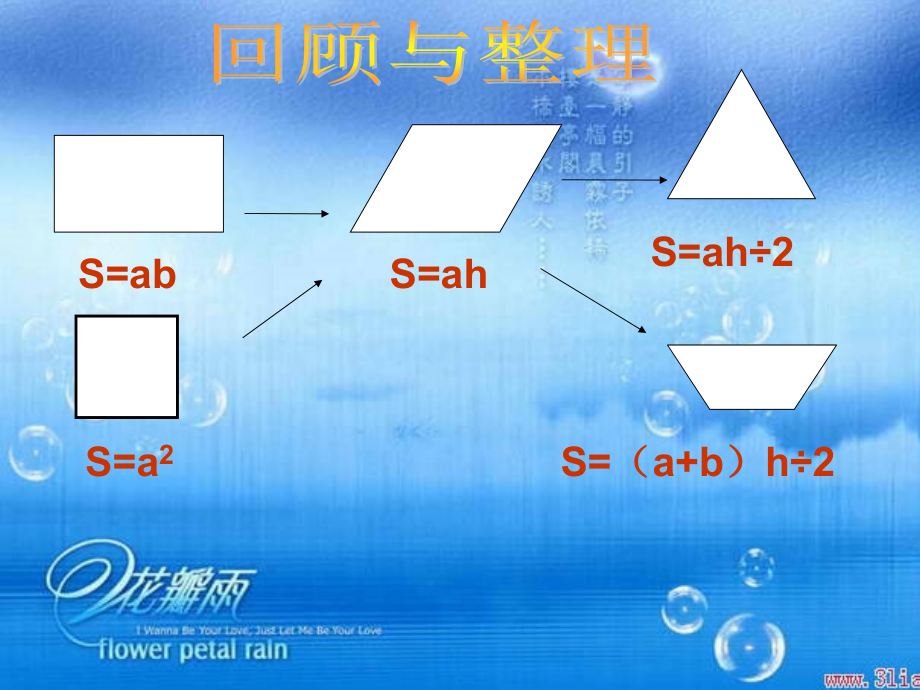 第5章第六课时多边形图形面积整理与复习课件.ppt_第2页