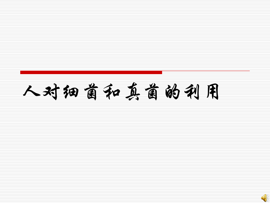 人对细菌和真菌的利用.ppt_第1页
