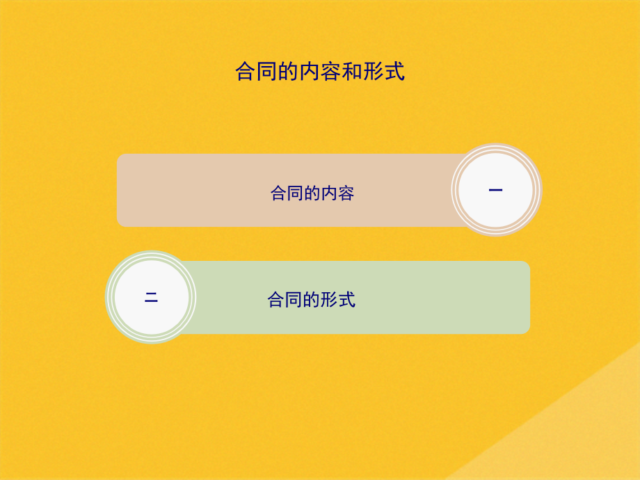 2022年合同的内容和形式.pptx_第1页