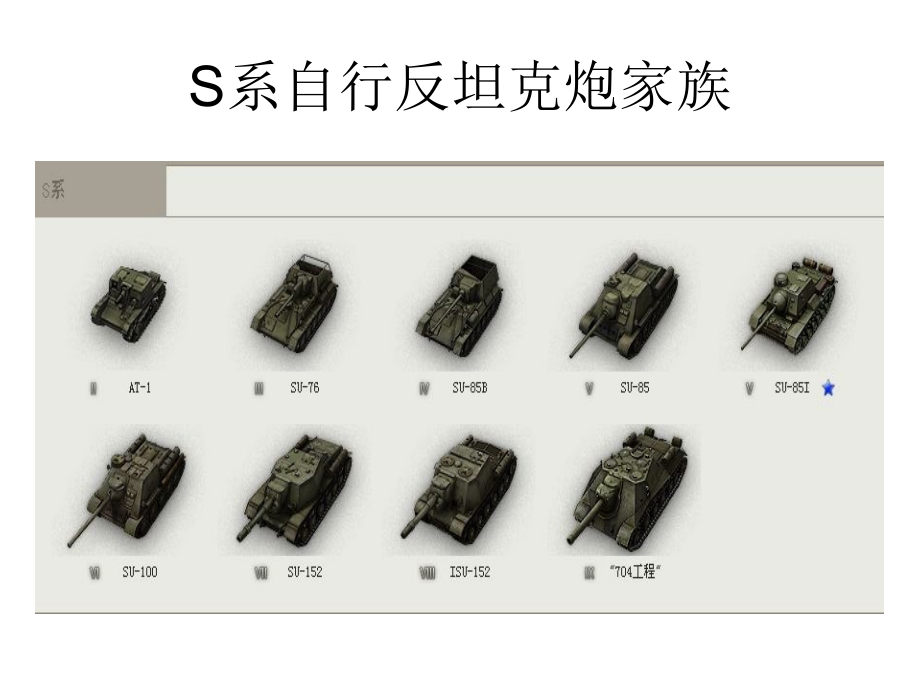 坦克世界-自行反坦克炮总览-平安吉祥制作.ppt_第2页