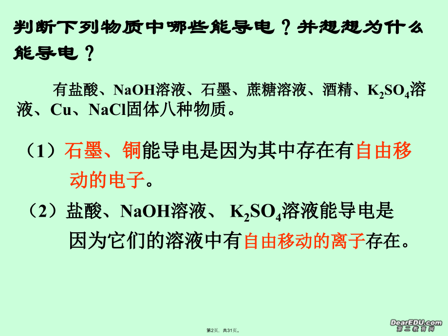 高三化学离子反应课件-上海科技版.pptx_第2页