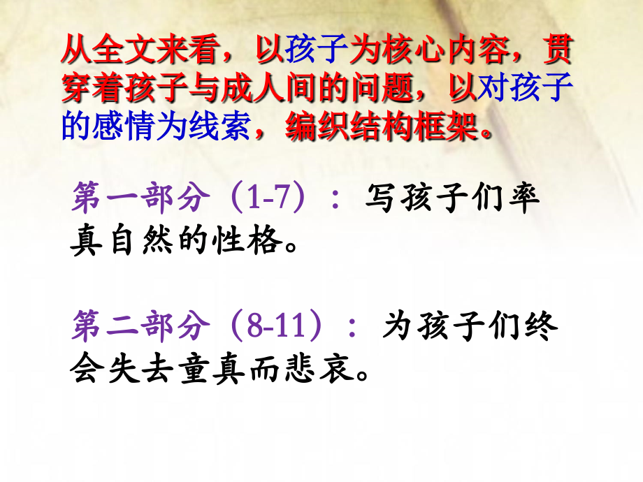 《给我的孩子们》(节录)内容分析.ppt_第2页