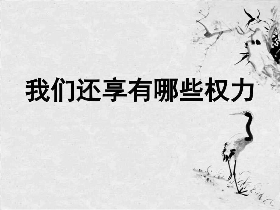 我们还享有那些权力.ppt_第1页