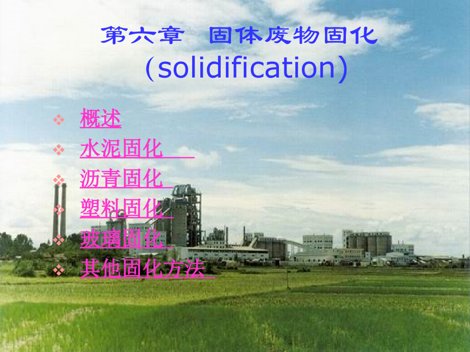 固体废物固化.ppt_第1页
