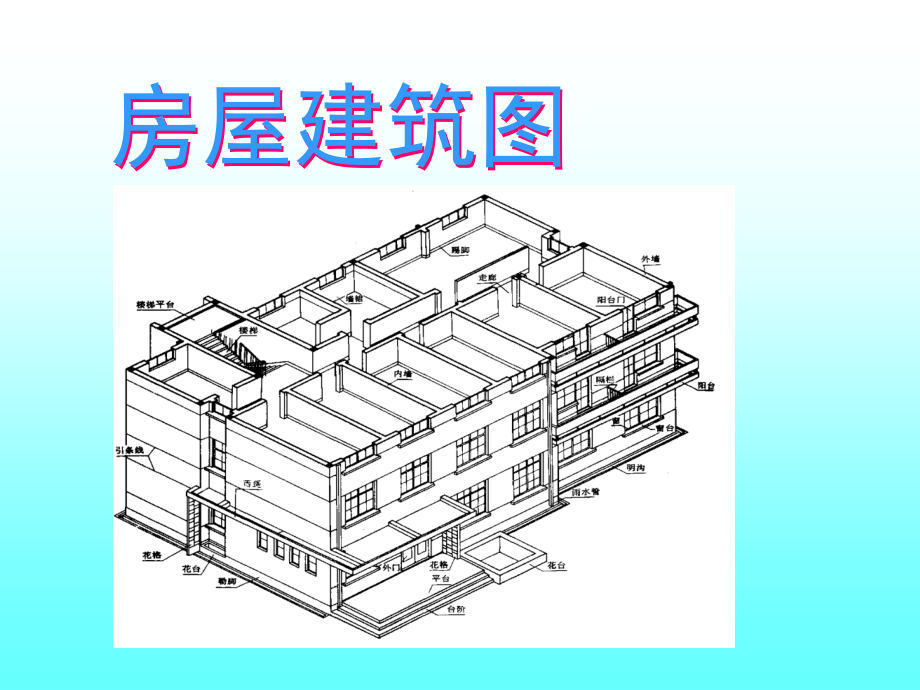 房屋建筑图的绘制.ppt_第1页