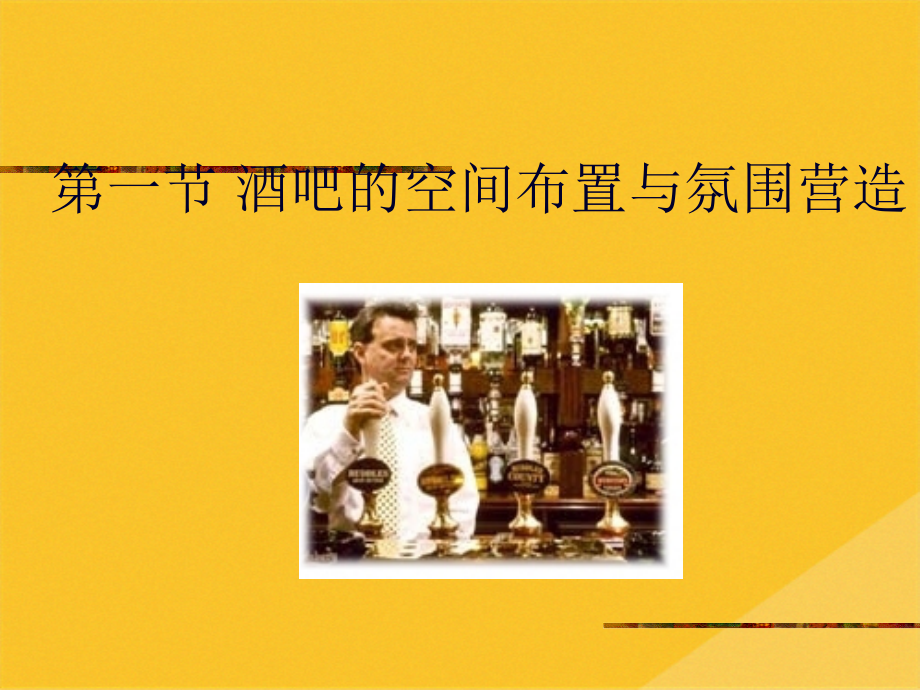 2022年酒吧的空间布置与设备管理.pptx_第2页