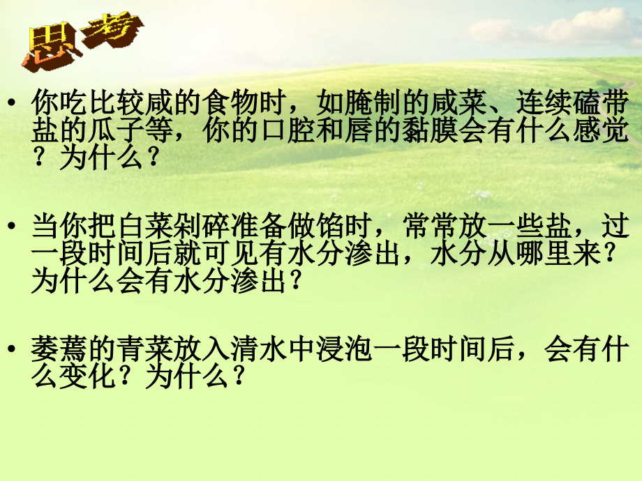 高中生物《第四章-第一节-物质跨膜运输的实例》课件3-新人教版必修1.ppt_第2页