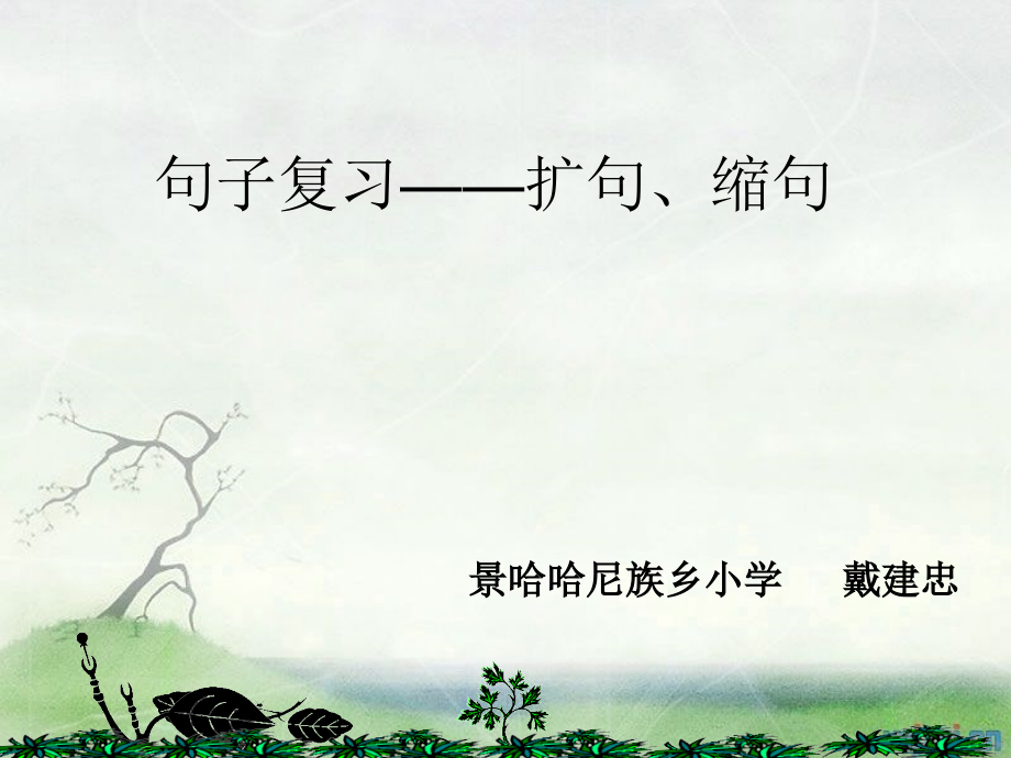 缩句、扩句课件.ppt_第1页