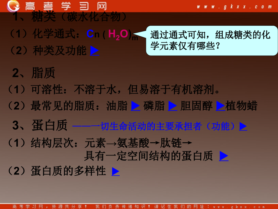 高中生物《有机化合物与生物大分子》课件13-浙科版必修1.ppt_第2页