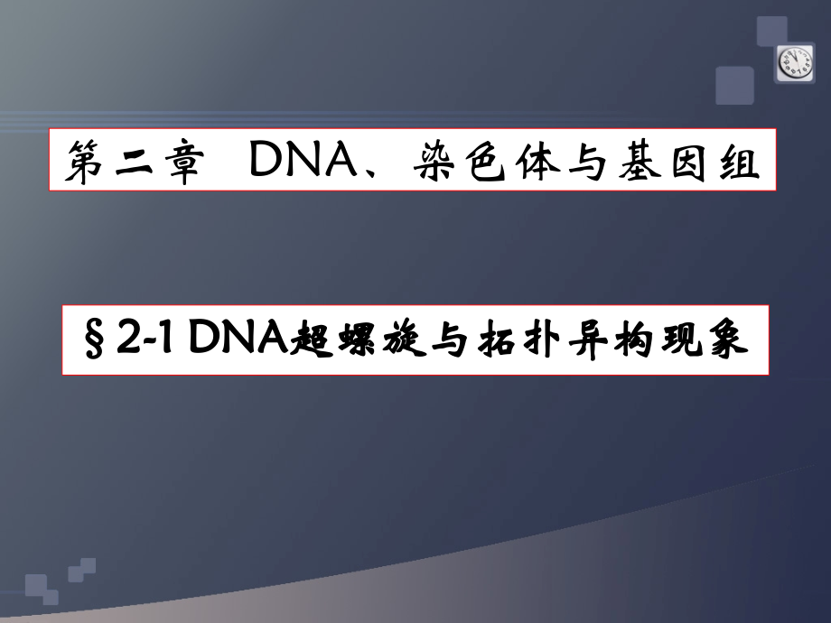 DNA超螺旋、基因组、染色体.ppt_第1页
