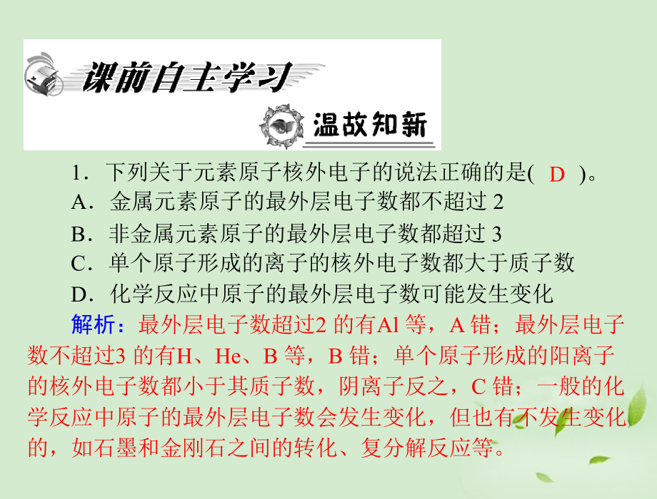 高中化学-专题一-第一单元-第1课时-原子核外电子排布课件-苏教版必修2.ppt_第2页