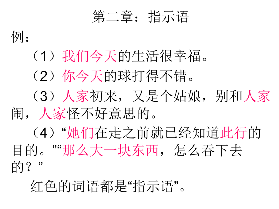 语用学第二章(指示语).ppt_第1页