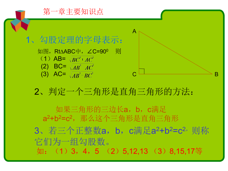 第一三章知识要点小结.ppt_第1页