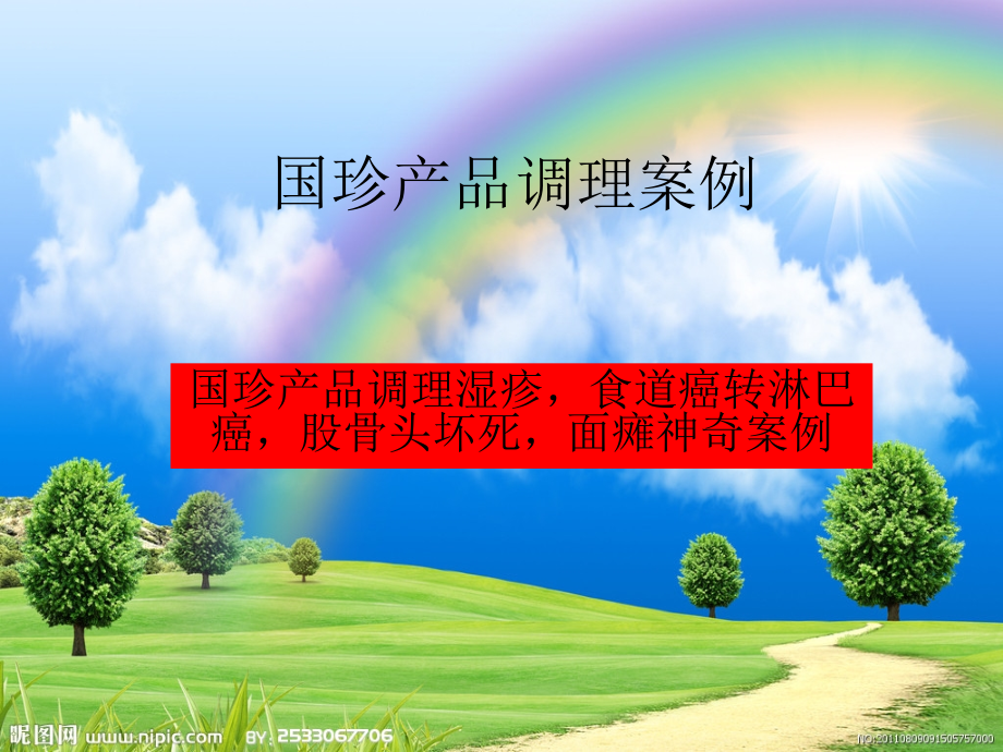 国珍产品调理案例.ppt_第1页