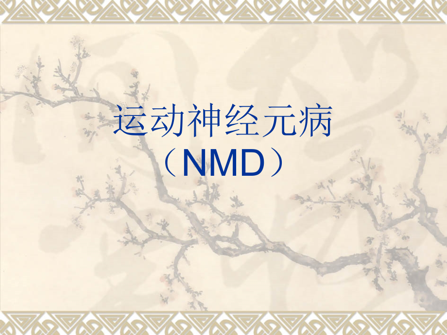 运动神经元病(NMD).ppt_第1页