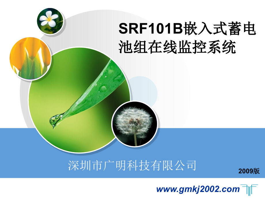 SRF101B嵌入式蓄电池组在线监控系统.ppt_第1页