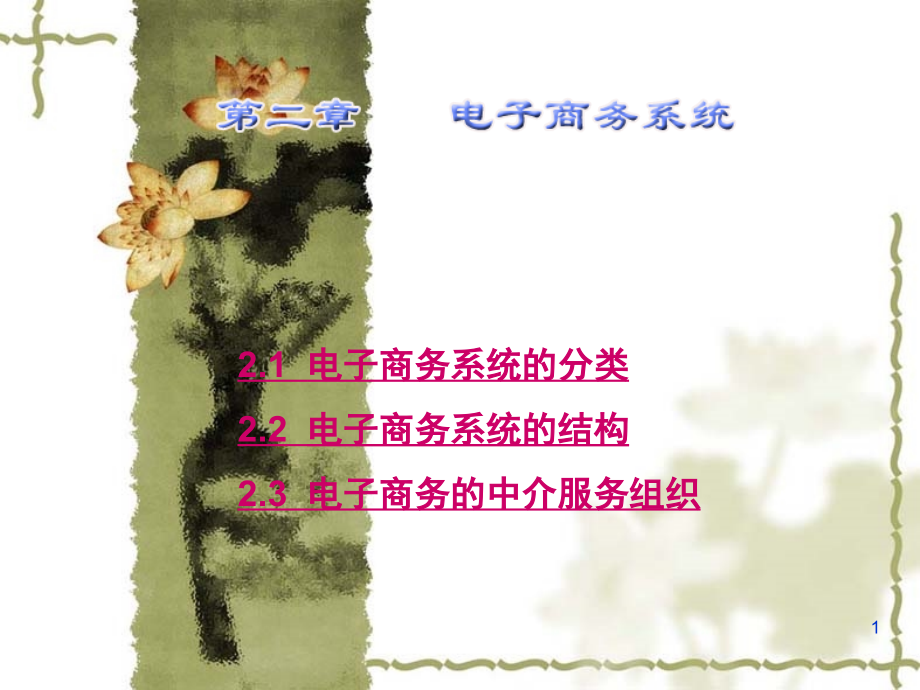 电子商务基础：电子商务系统.ppt_第1页