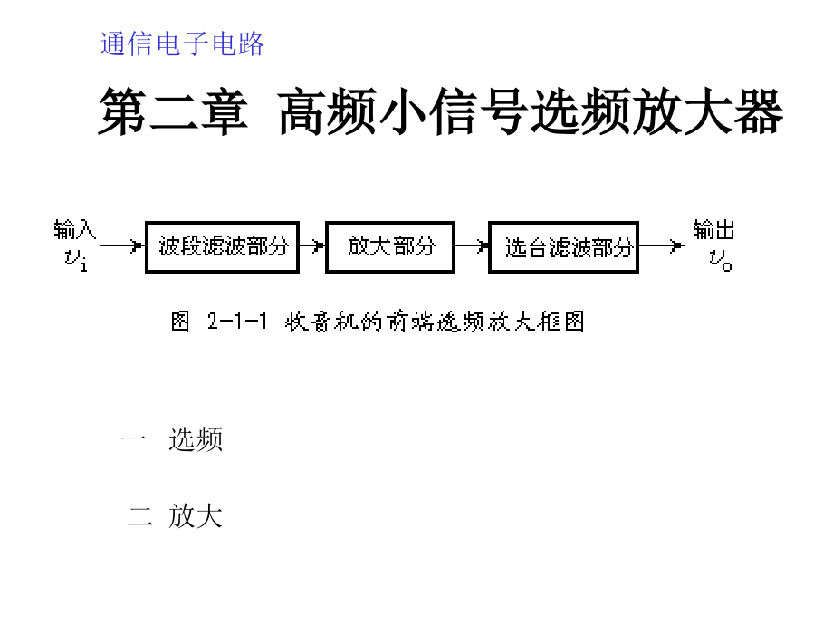 通信电子电路第二章.ppt_第1页