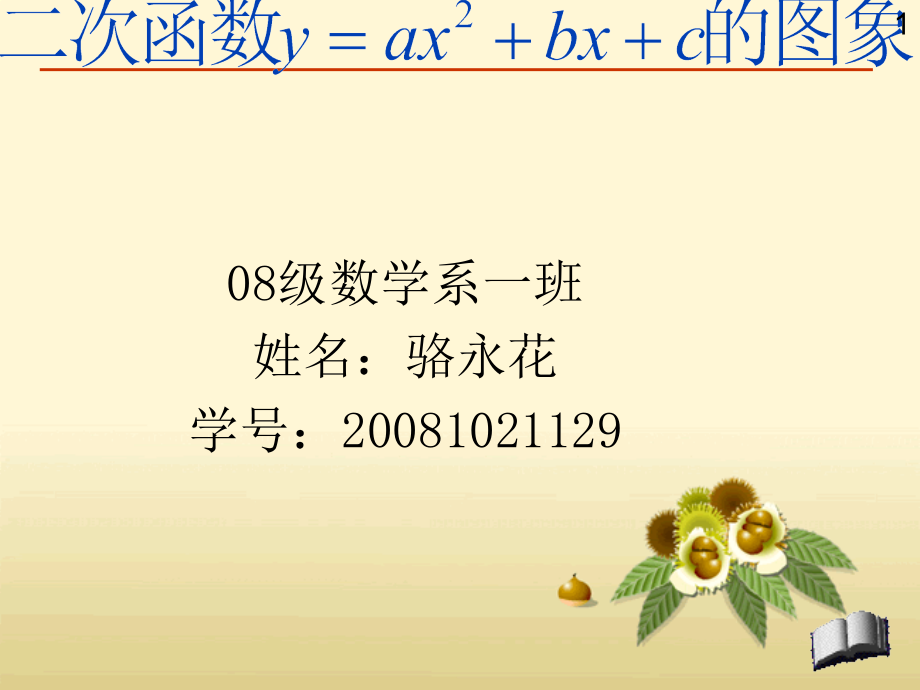 二次函数的图像ppt.ppt_第1页