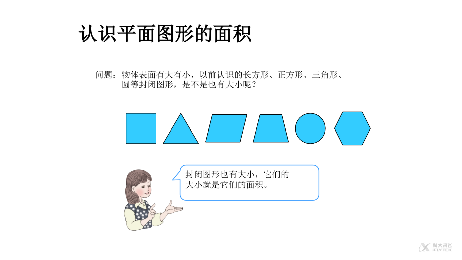 【素材】《面积和面积单位》认识平面图形的面积(人教).ppt_第1页
