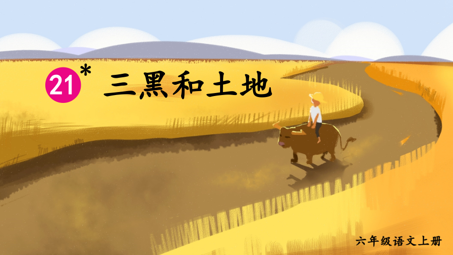部编版六年级语文上册《三黑和土地》.ppt_第1页