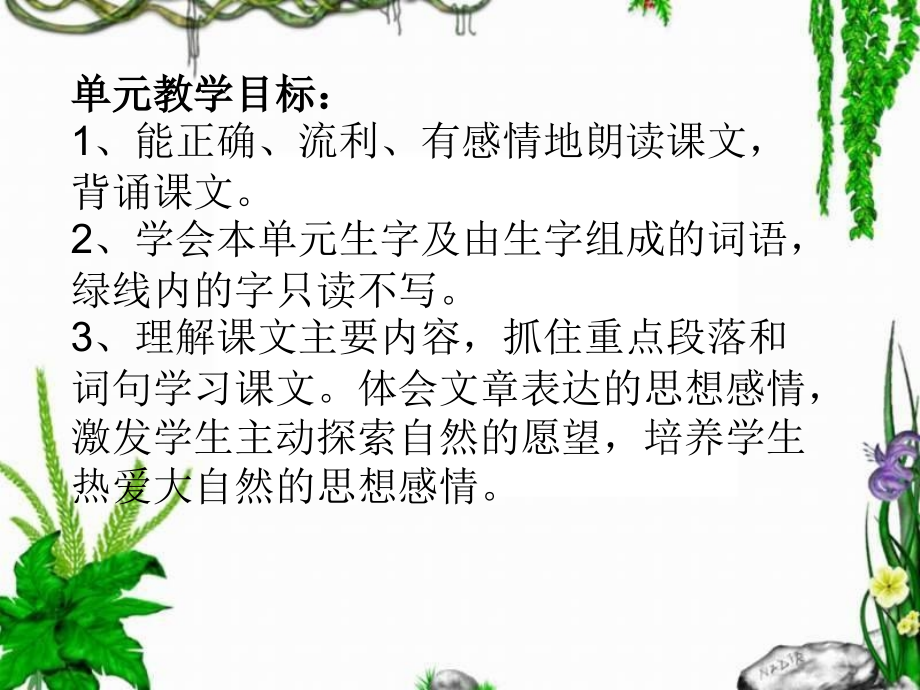 苏教版三下第二单元重难点知识树.ppt_第1页