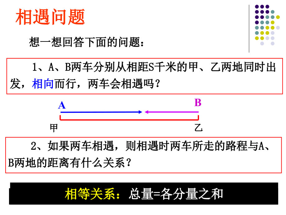一元一次方程的应用之相遇追击问题.ppt_第2页