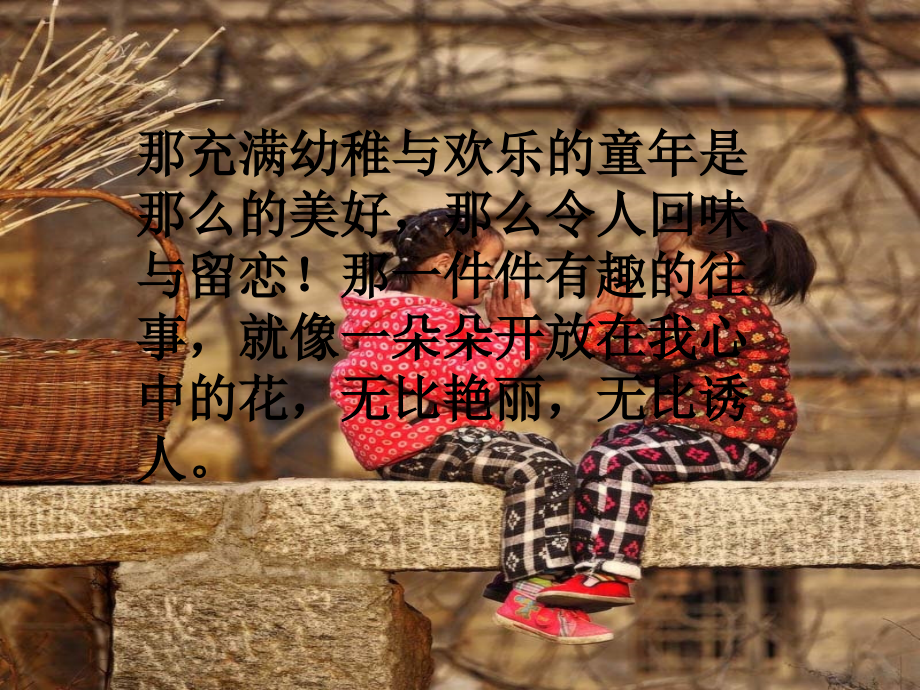 演示文稿儿童文学之童年趣事.ppt_第2页