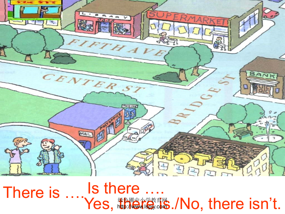 人教版初一七年级英语下册《-Where'sthepostofficePPT课件》.ppt_第2页
