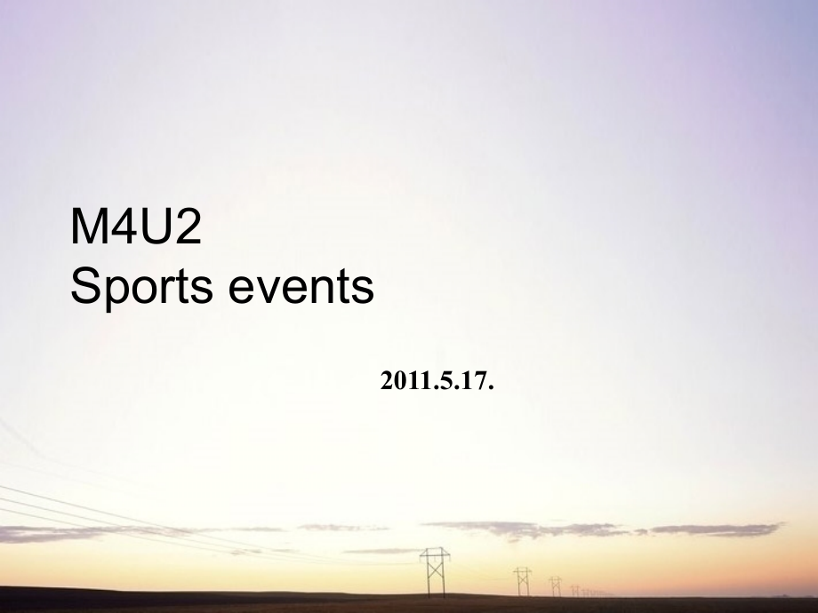 高中英语-U2-Reading-The-Olympic-Games课件-牛津版必修4.ppt_第1页