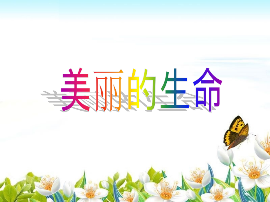 《美丽的生命》课件1.ppt_第1页