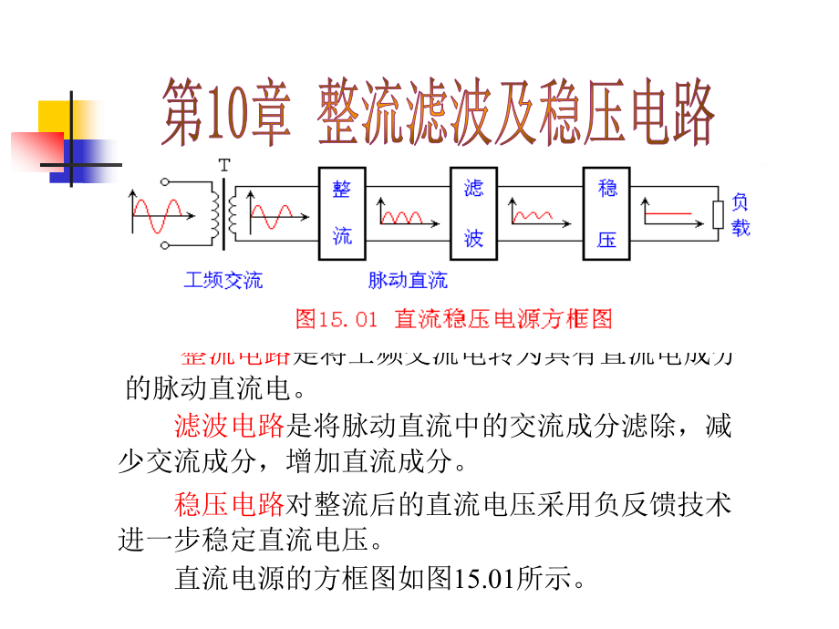 第10章整流滤波及稳压电路.ppt_第1页