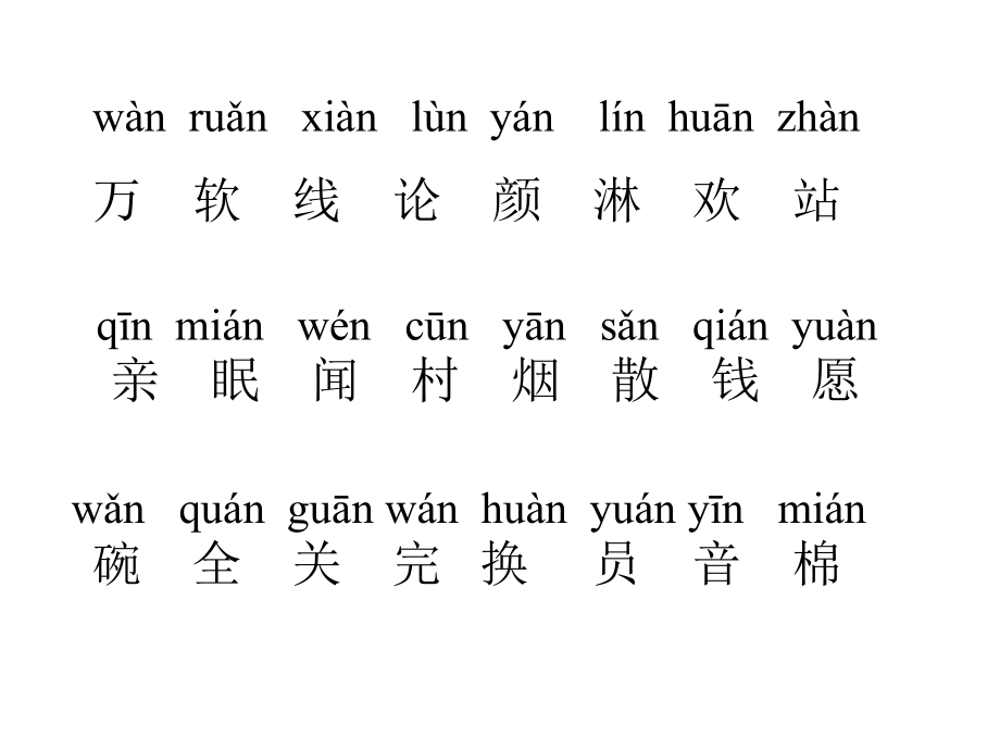 小学语文一年级课件-一二单元复习资料.ppt_第2页