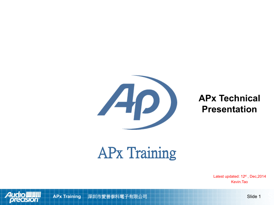 APx-525,APx-515,APx-555音频分析仪音频测试仪操作说明书.ppt_第1页