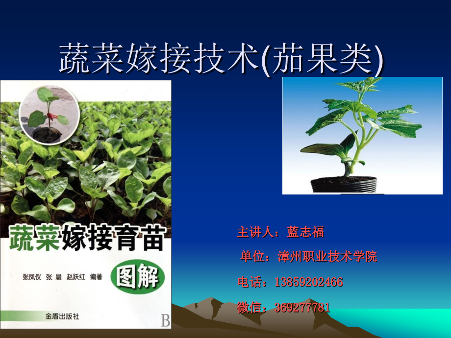 茄果类蔬菜嫁接育苗技术.ppt_第1页