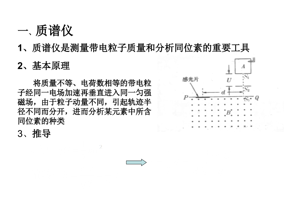 高中物理：6-3+洛伦兹力的应用+课件(鲁科版选修3-1).ppt_第2页